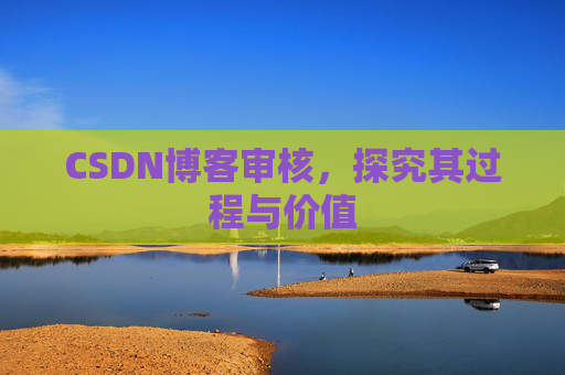 CSDN博客审核，探究其过程与价值